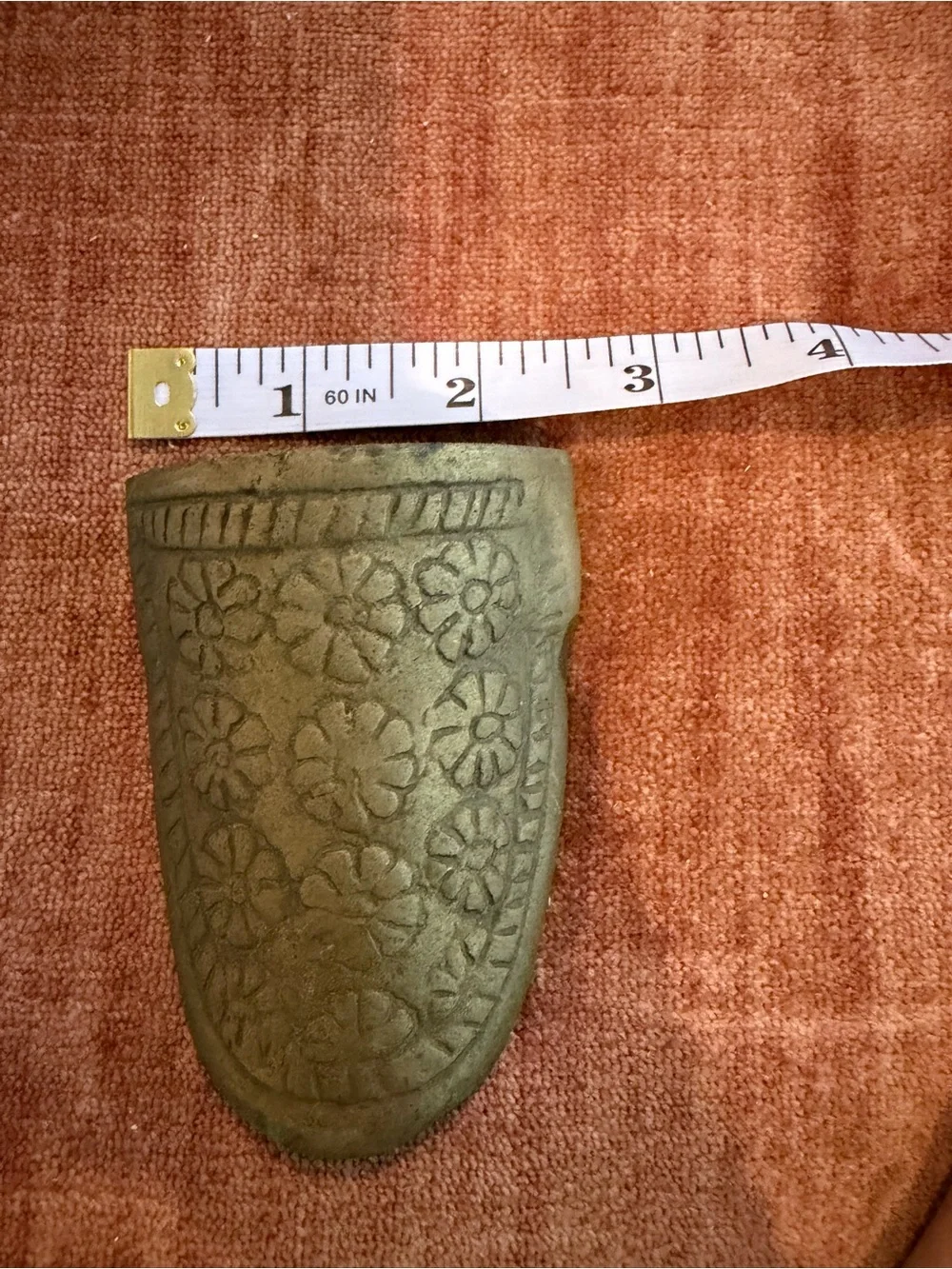 Vintage brass accent piece - no clue what it is
